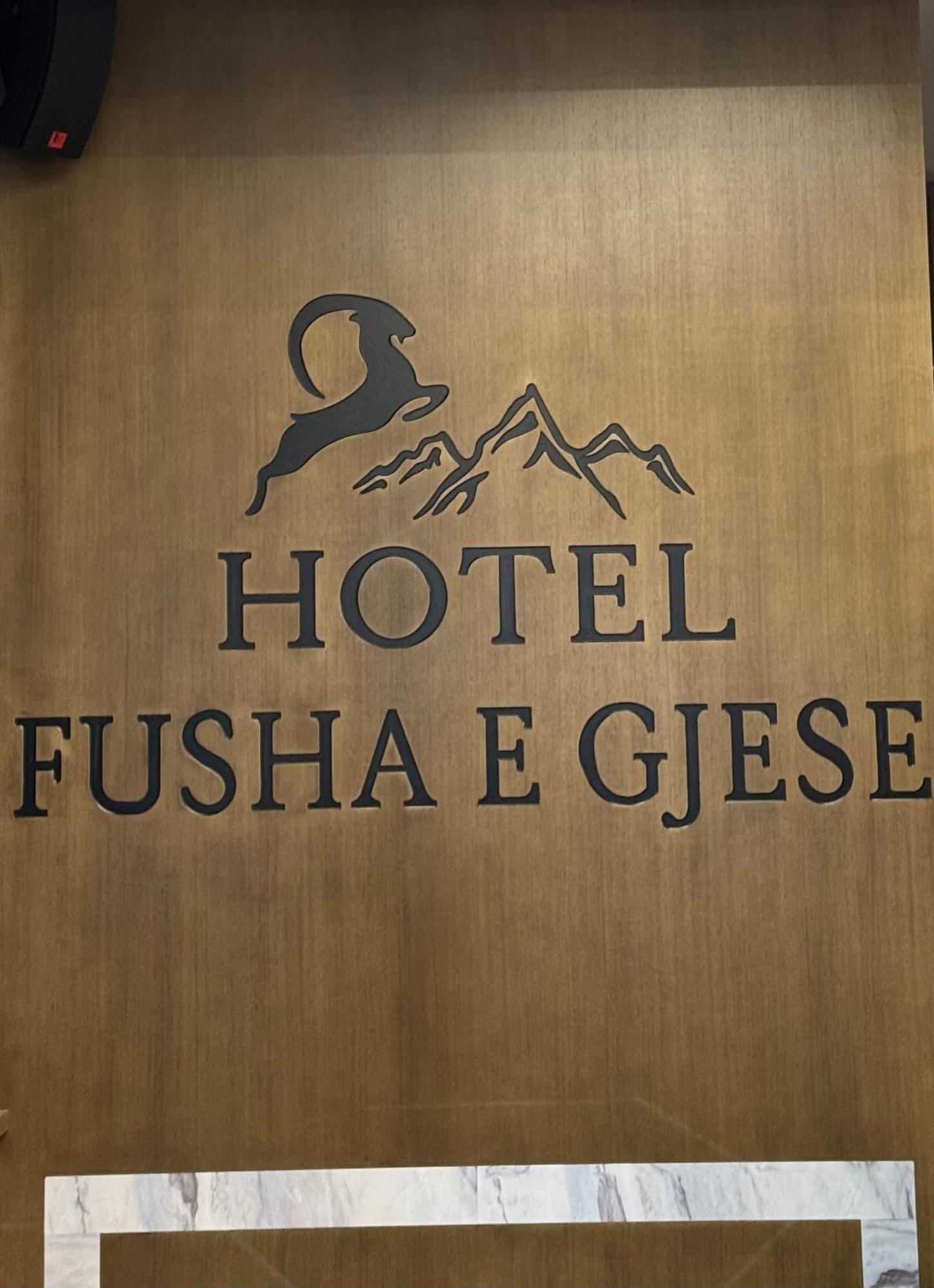 Hotel Fusha E Gjese Valbone Exterior foto